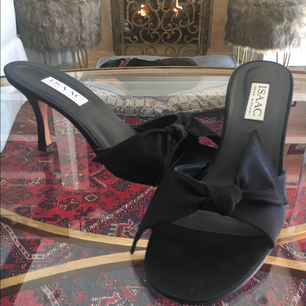 Original ISAAC - Isaac Mizrahi Black Slides